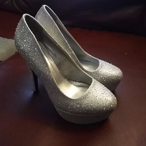 Charlotte russe glitter heels